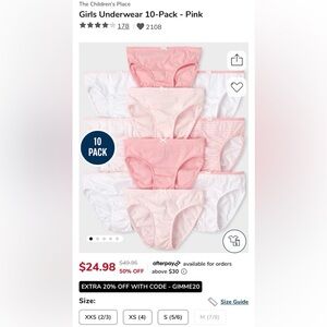Toddler Girl Underwear